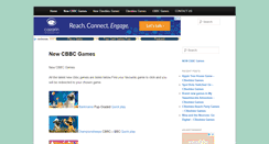 Desktop Screenshot of cbbcgames.org